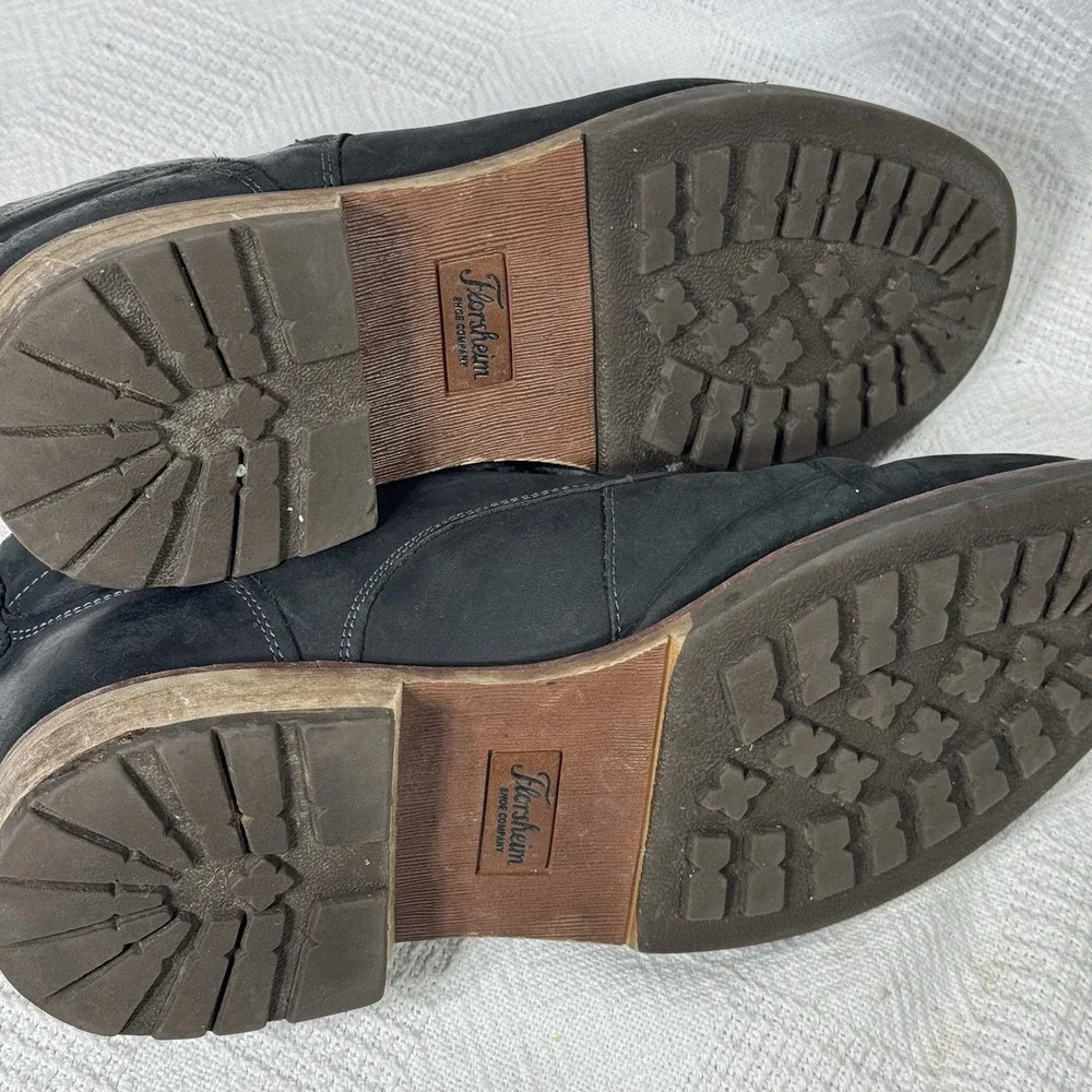 Florsheim Lodge Men's Plain Toe Chukka Black Boot Size 9‎